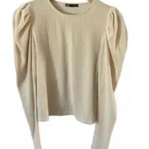 Elegant Cream Women's Top